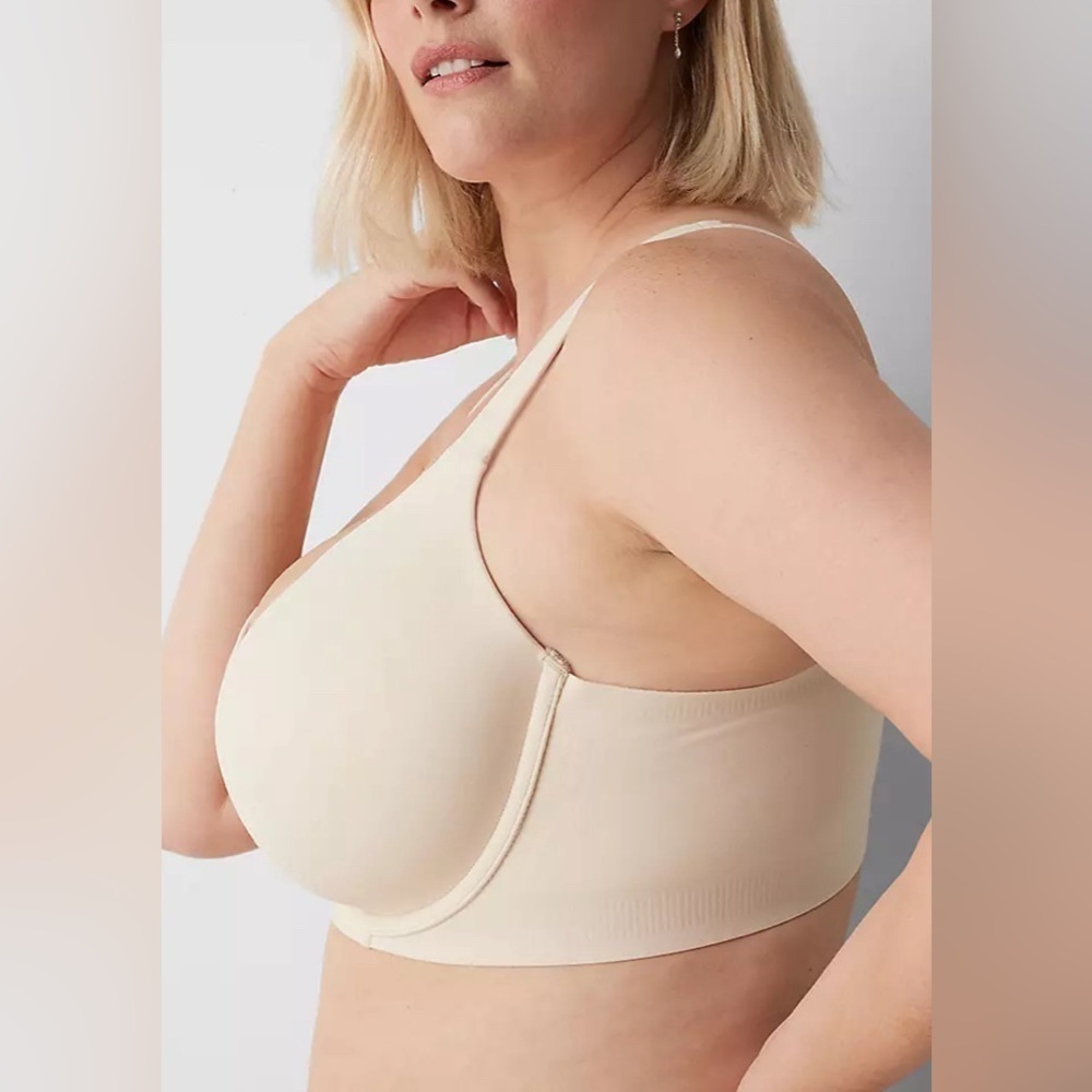 Cacique Cream T-Shirt Bra - Picture 3 of 8